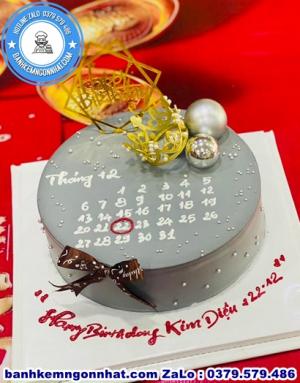 Bánh Kem Cuốn Lịch 01